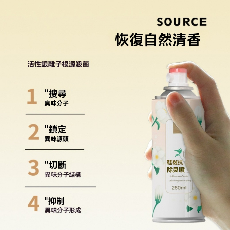 鞋子除菌除臭噴霧