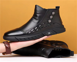 牛皮高幫馬丁靴